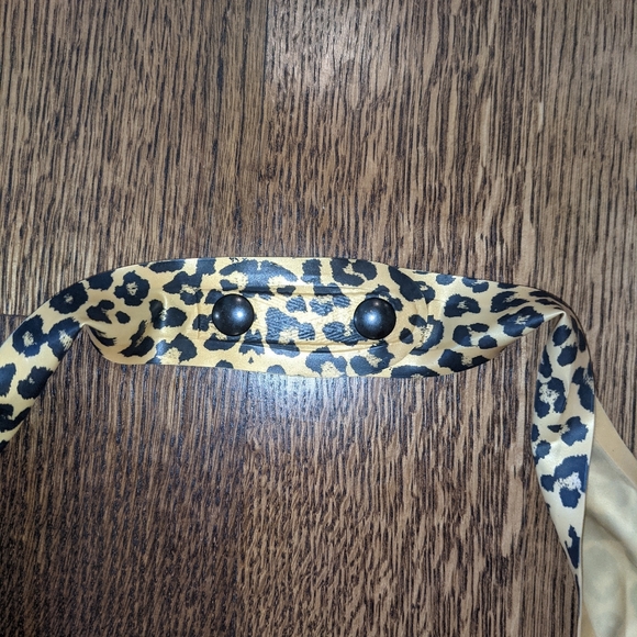 SOLD! House of Harlot Latex Cheetah Mini Dress Fetish XS - Picture 7 of 7